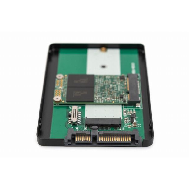 Digitus 2,5" SATA HDD Enclosure M.2 or mSATA