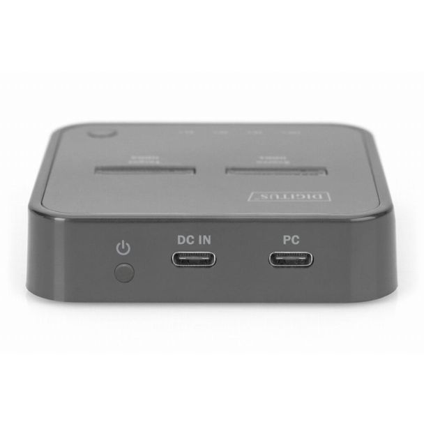 Digitus Dual M.2 NVMe SSD Docking Station with Offline Clone Function, USB-C™