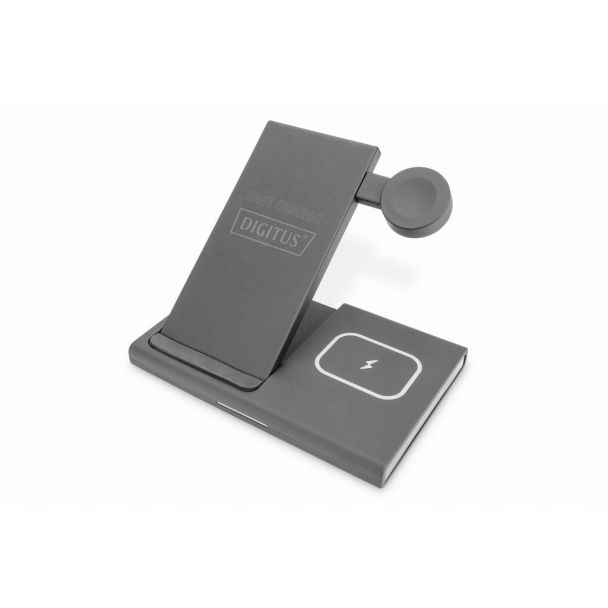 Digitus 3 in 1 Charging Station, foldable, wireless