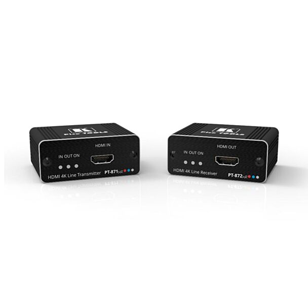 Kramer PT-871/2XR-KIT – 4K60 4:4:4 HDR HDMI extender kit over DGKat 2.0