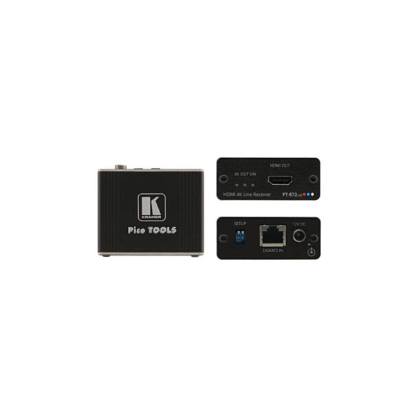 Kramer PT-872XR – 4K60 4:4:4 HDR HDMI receiver over DGKat 2.0