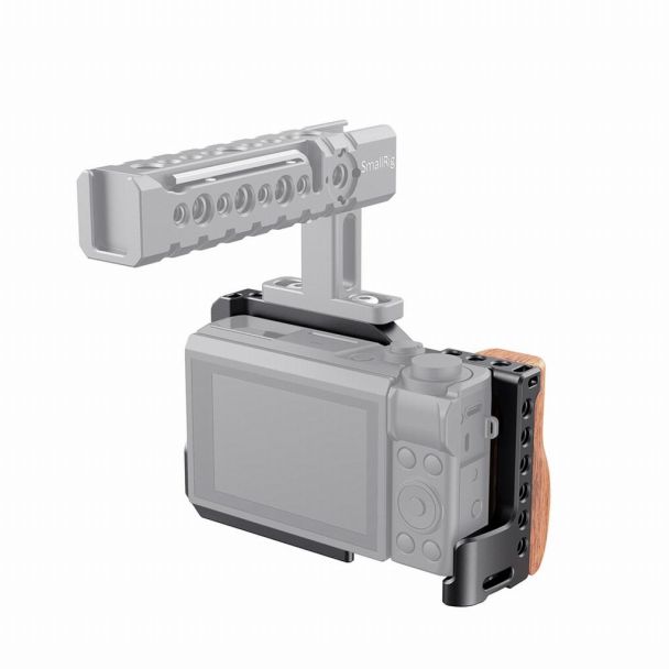 SmallRig CCC2422 custodia per macchine fotografiche 1/4" Nero, Legno