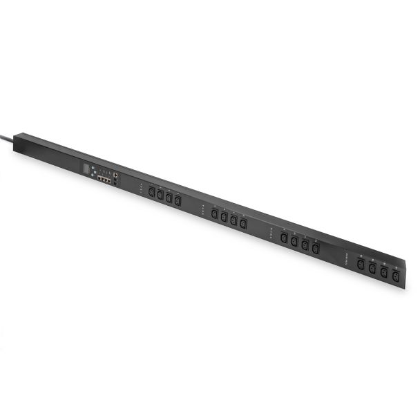 Digitus Smart PDU, monitoraggio uscita, 16A, monofase, 16 x C13