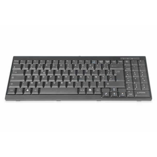 Digitus Keyboard Suitable for TFT Consoles, French Layout