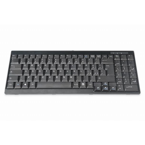 Digitus Keyboard Suitable for TFT Consoles, Italian Layout