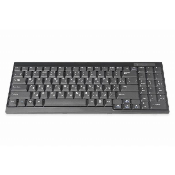 Digitus Keyboard Suitable for TFT Consoles, Russian Layout