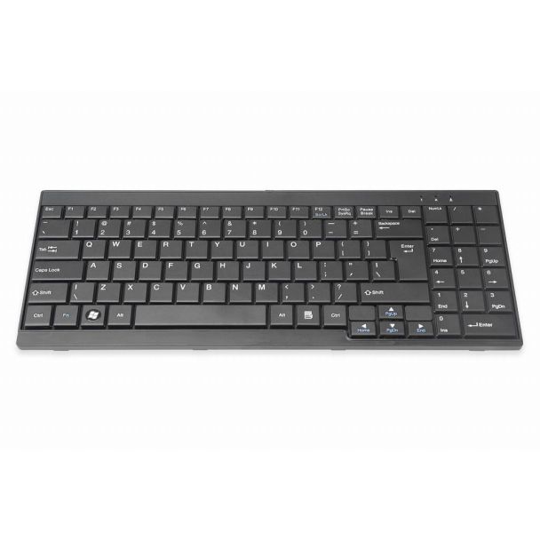 Digitus Keyboard Suitable for TFT Consoles, US-Layout