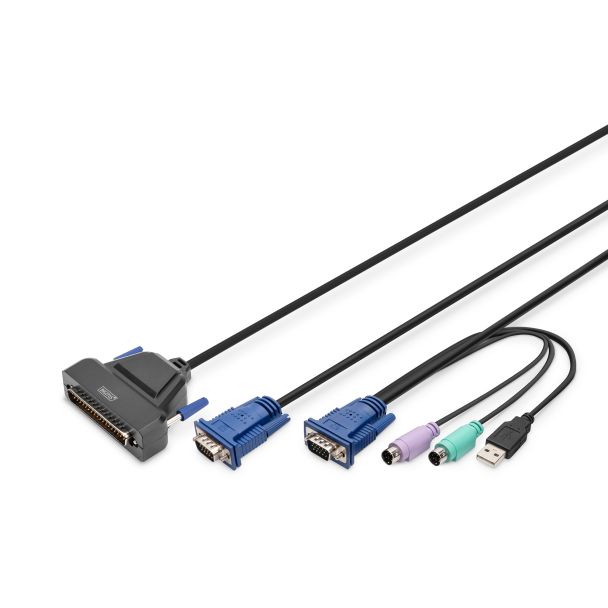 Digitus Modular KVM switch, single port