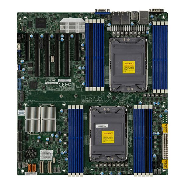 Supermicro SYS-220P-C9RT sistema barebone per server Intel C621A LGA 4189 Armadio (2U) Nero