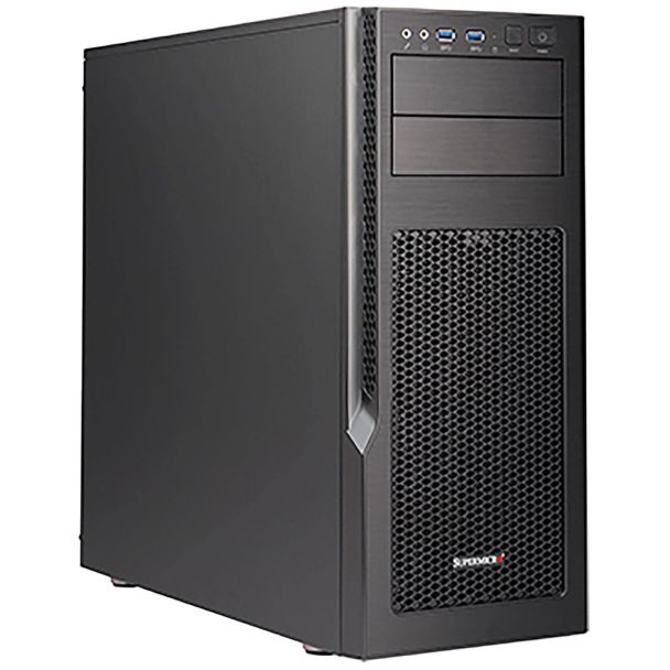 Supermicro SYS-530AD-I PC/workstation barebone Midi-Tower Black, Grey Intel Z590 LGA 1200 (Socket H5)