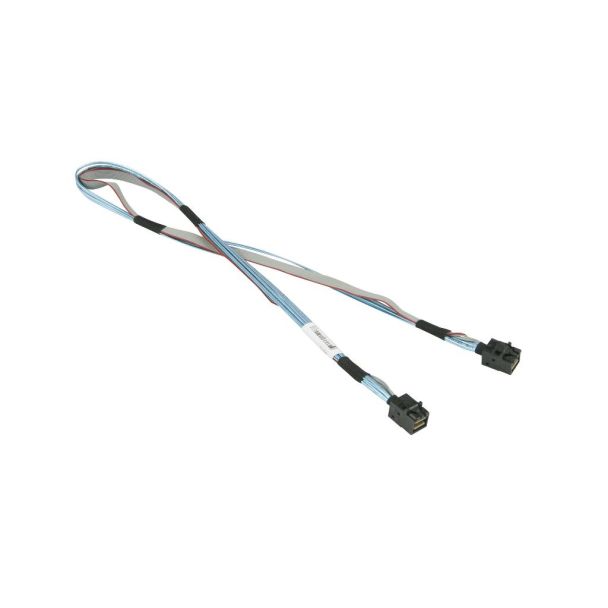 Supermicro CBL-SAST-0593 cavo Serial Attached SCSI (SAS) 0,6 m Blu, Grigio