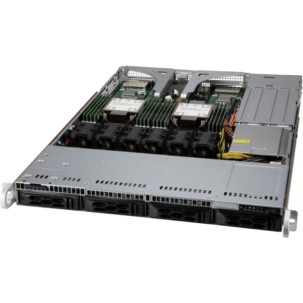 Supermicro CSE-LA15TQC-R860AW computer case Rack Black, Grey 860 W