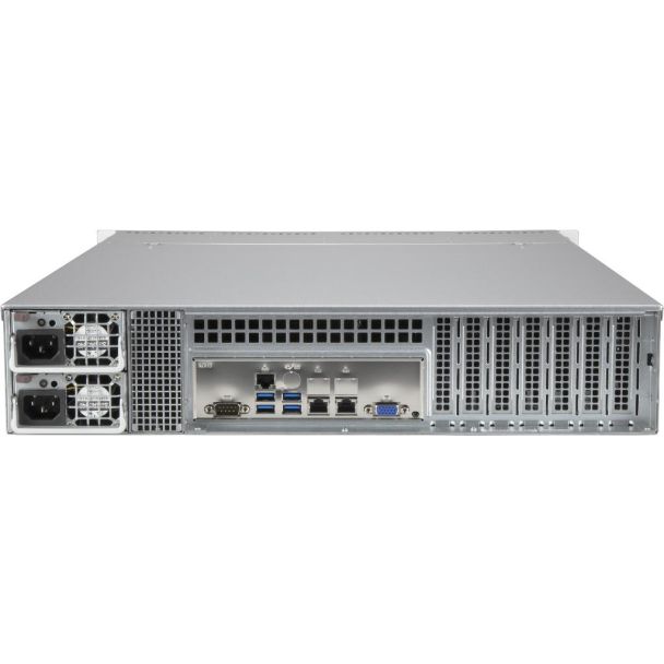 Supermicro CSE-825BTQC-R1K23LPB computer case Supporto Nero 1200 W