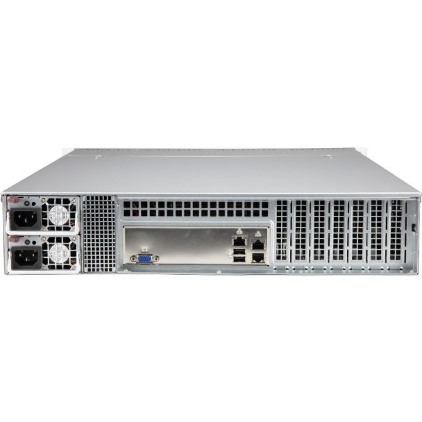Supermicro CSE-LA25TQC-R609LP computer case Supporto Nero 600 W