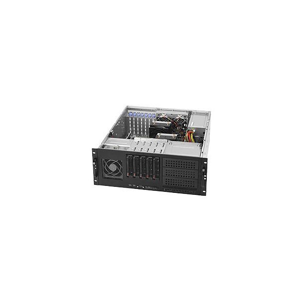 Supermicro SuperChassis 842TQC-668B Rack Black, Grey 668 W