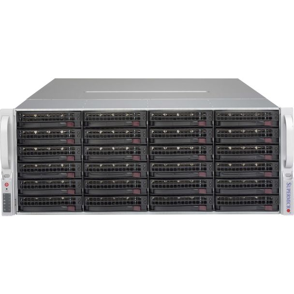 Supermicro CSE-847BA-R1K23LPB computer case Supporto Nero 1200 W