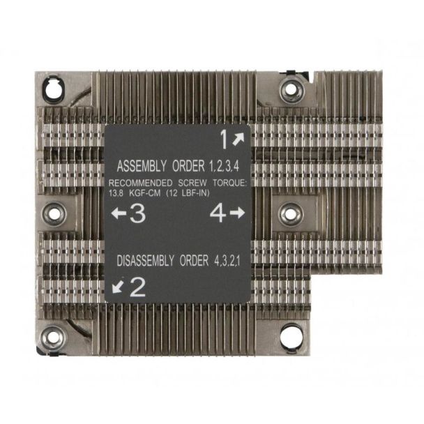 Supermicro SNK-P0067PD sistema di raffreddamento per computer Processore Dissipatore di calore/Radiatore
