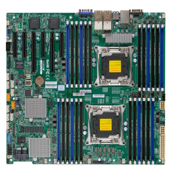 Supermicro X10DRC-LN4+ IntelĀ® C612 LGA 2011 (Socket R) ATX
