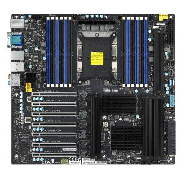 Supermicro MBD-X11SPA-TF-O scheda madre IntelĀ® C621 LGA 3647 (Socket P) ATX esteso