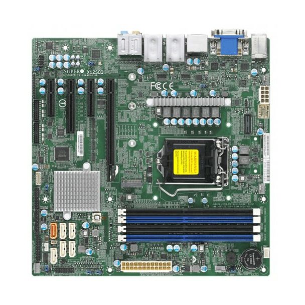 Supermicro MBD-X12SCQ-O scheda madre Intel Q470E LGA 1200 (Socket H5) micro ATX