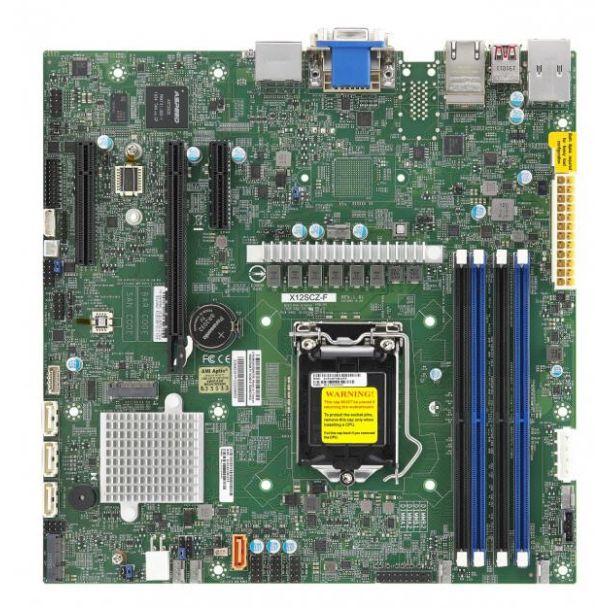 Supermicro MBD-X12SCZ-QF-B motherboard Intel Q470 LGA 1200 (Socket H5) micro ATX