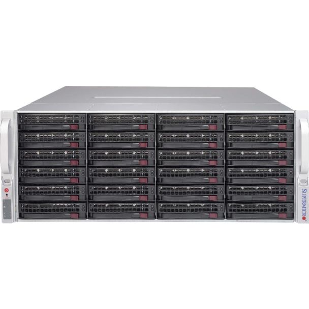 Supermicro CSE-847E1C-R1K23JBOD disk array Rack (4U) Black