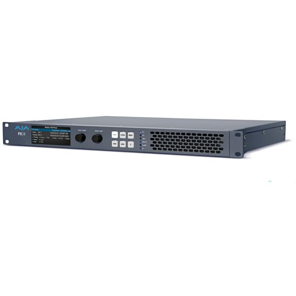 AJA FS8 media processor ibrido SDI/IP 4K 1RU