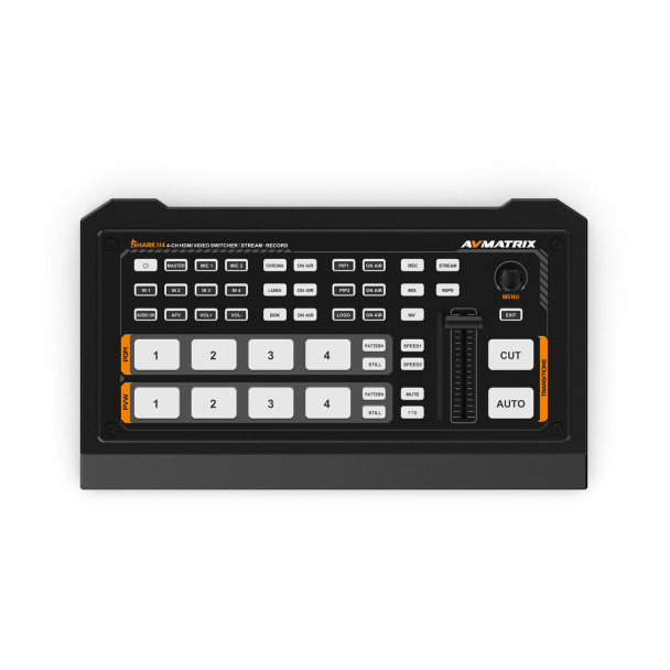 AV Matrix H4 – Portable 4 channel HDMI video switcher with Recording, USB Capture and LAN