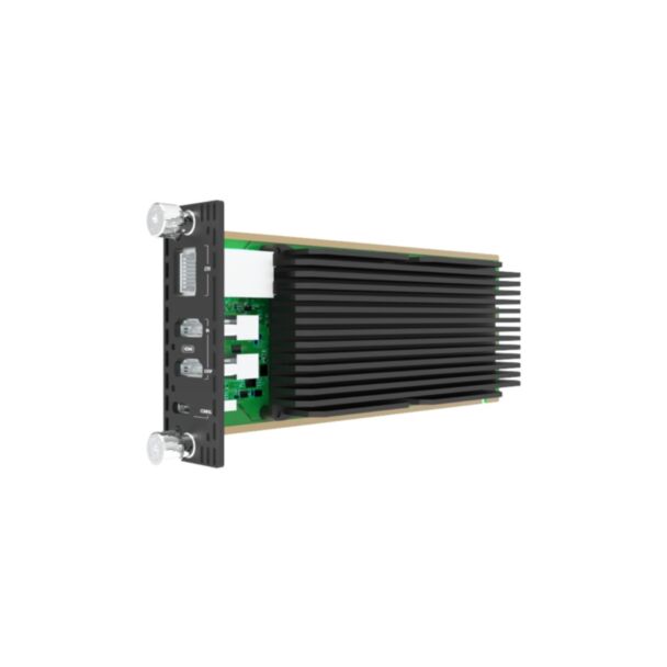 Magewell Pro Convert HDMI Plus Modator NDI encoder module for rack chassis