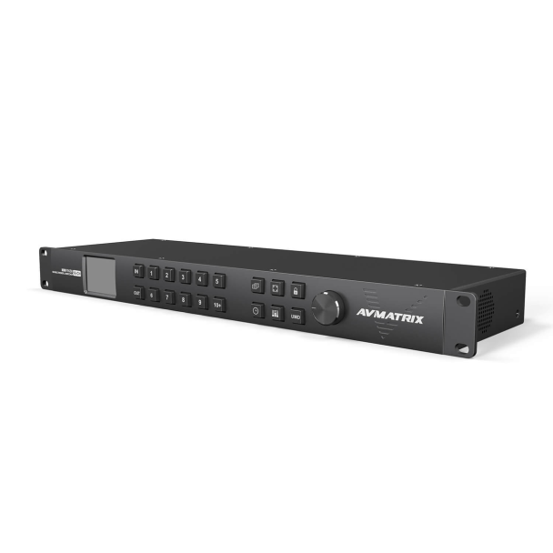 AV Matrix MMV1625 – 16 channel 1RU rack-mountable 3G-SDI video switcher and multiviewer