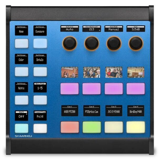 SKAARHOJ Frame Shot Plus controller con display a colori