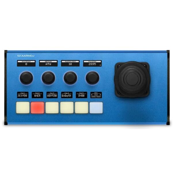 SKAARHOJ PTZ Fly controller compatto per camere PTZ con joystick Hall effect