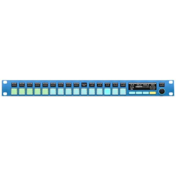 SKAARHOJ Rack Pro 2 pannello rack 1U con 15 pulsanti NKK ed encoder