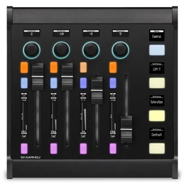 SKAARHOJ Wave Board Mini Black IP audio control panel