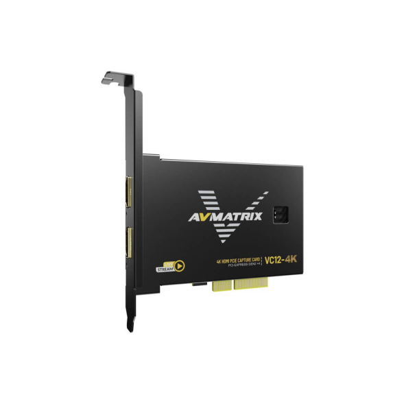 AV Matrix VC12-4K – HDMI 2.0 PCI Express Capture Card