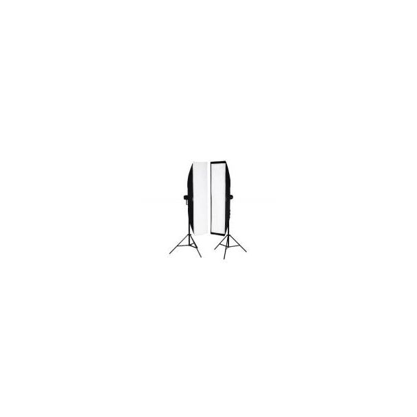 Aurora Softbox Strip 60x120 cm argento