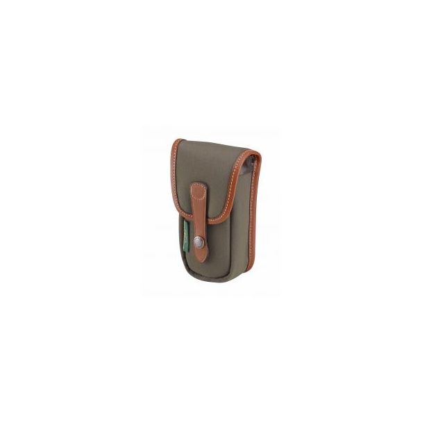 Billingham Pocket AVEA03 FibreNyte Sage Green/Light Brown Leather Edges + Brass Trim