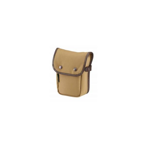 Billingham Delta Pocket FibreNyte Khaki/Chocolate Leather Edges
