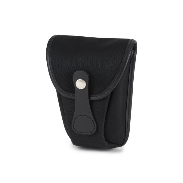 Billingham Pocket AVEA07 Black Canvas/Black Leather Edges + Nickel Finishes