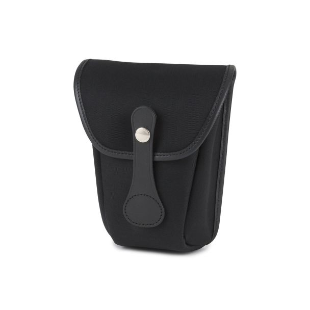 Billingham Pocket AVEA08 Black Canvas/Black Leather Edges + Nickel Finishes