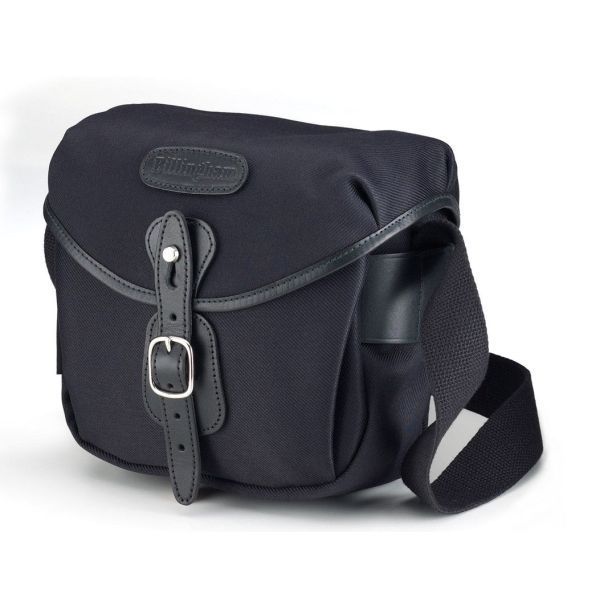Billingham Hadley Digital FibreNyte Bag Black/Black Leather Trim + Nickel Hardware