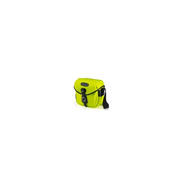 Billingham Hadley Digital Bag Neon Yellow Canvas/Black Leather Edges & Black Interior
