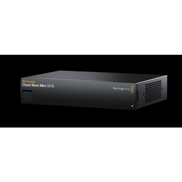 Blackmagic Design Cloud Store Mini 16TB dispositivo di archiviazione cloud personale Collegamento ethernet LAN Nero