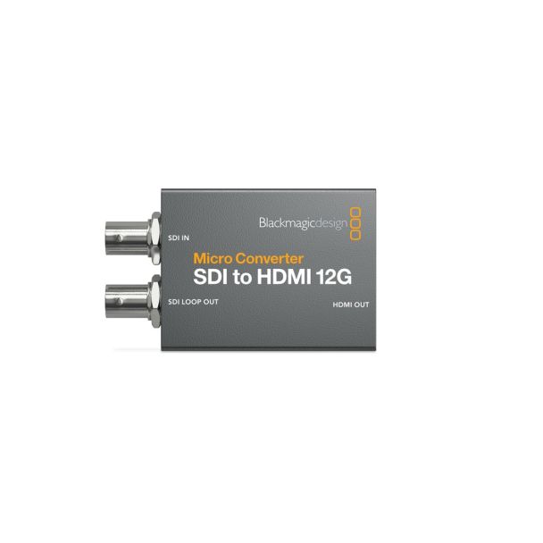 Blackmagic Design Micro Converter SDI to HDMI 12G Convertitore video attivo