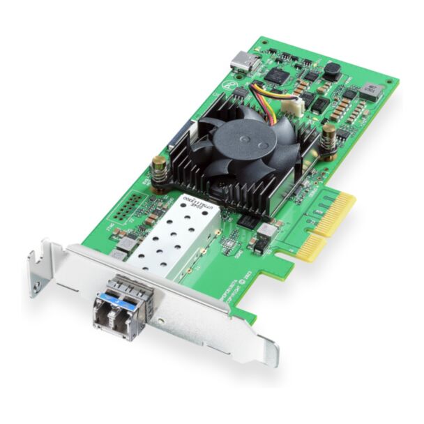 Blackmagic Design DeckLink IP HD Optical – SMPTE 2110 PCIe card, 10G optical fiber