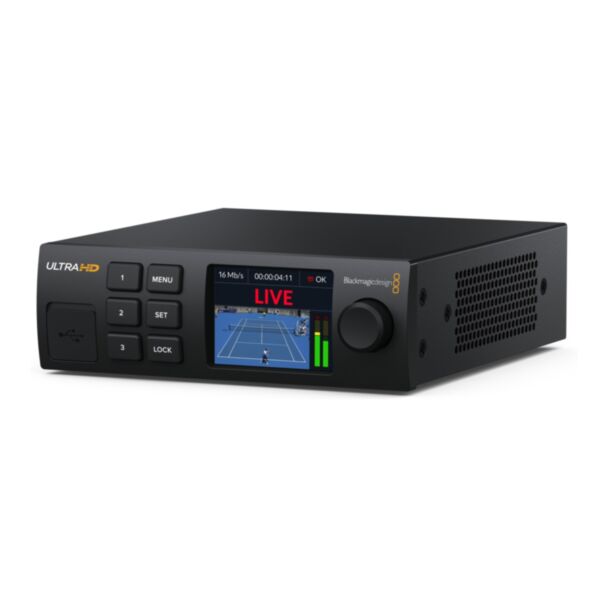 Blackmagic Design Streaming Decoder 4K – Decoder di streaming H.264 e H.265 a SDI e HDMI