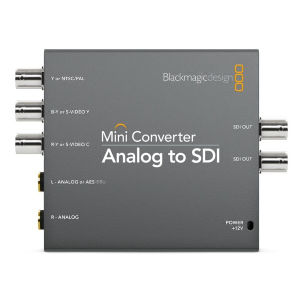 Blackmagic Design Mini Converter Analog to SDI – Convertitore da analogico a SDI