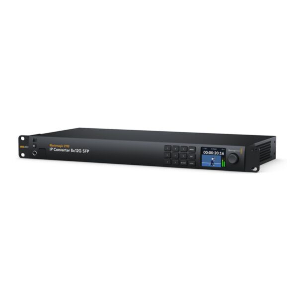 Blackmagic Design 2110 IP Converter 8x12G SFP – Convertitore 8 canali 12G-SDI ↔ SMPTE 2110 con SFP