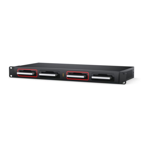 Blackmagic Design Cloud Dock 4 – Dock di rete 10G per 4 dischi da 2,5"
