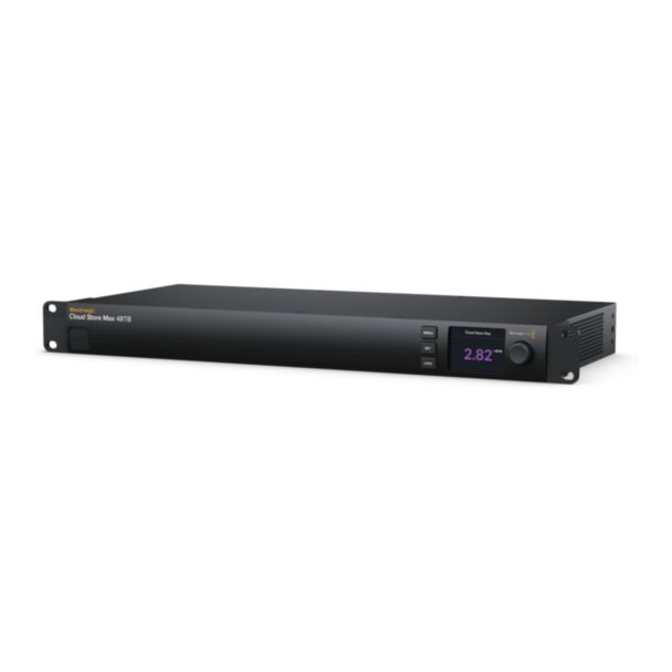 Blackmagic Design Cloud Store Max 48TB – Archivio di rete flash 48 TB con 100G